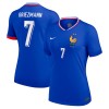 Maglia ufficiale Francia Griezmann 7 Casa Euro 2024 per Donna